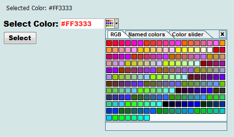 ColorPicker Screenshot